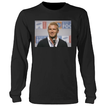 David Beckham Men's Heavy Long Sleeve TShirt