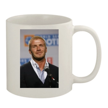 David Beckham 11oz White Mug