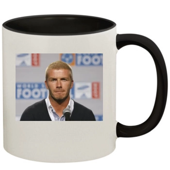 David Beckham 11oz Colored Inner & Handle Mug