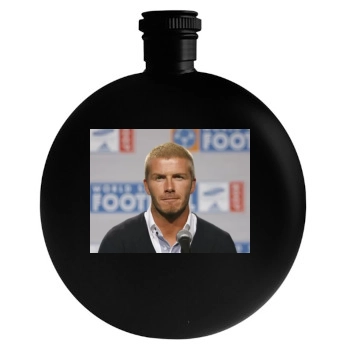 David Beckham Round Flask