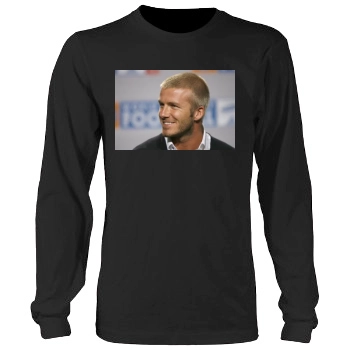 David Beckham Men's Heavy Long Sleeve TShirt