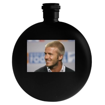 David Beckham Round Flask