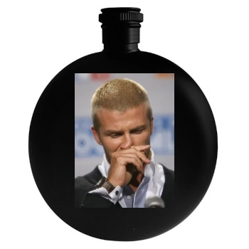 David Beckham Round Flask