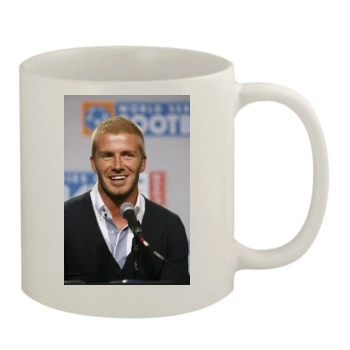 David Beckham 11oz White Mug