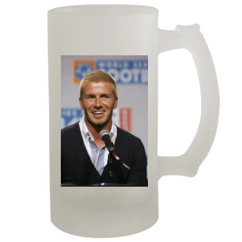 David Beckham 16oz Frosted Beer Stein