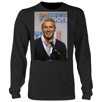 David Beckham Men's Heavy Long Sleeve TShirt