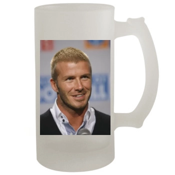 David Beckham 16oz Frosted Beer Stein