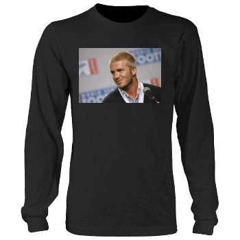 David Beckham Men's Heavy Long Sleeve TShirt