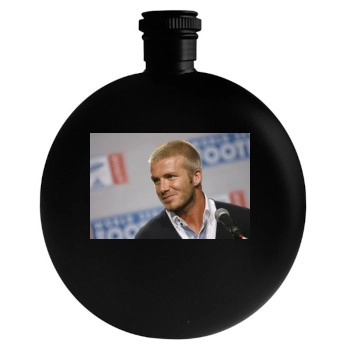 David Beckham Round Flask