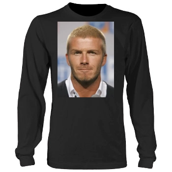 David Beckham Men's Heavy Long Sleeve TShirt