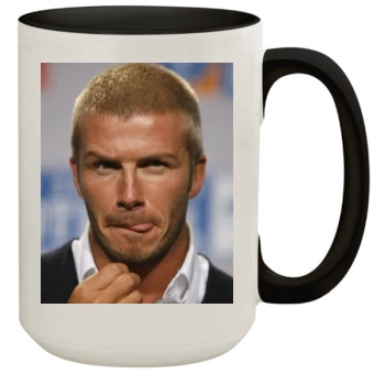 David Beckham 15oz Colored Inner & Handle Mug