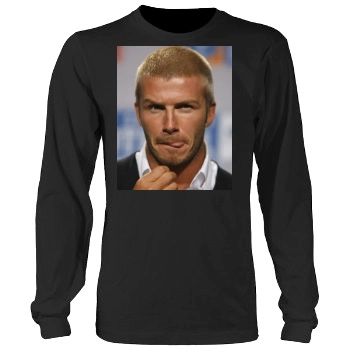 David Beckham Men's Heavy Long Sleeve TShirt