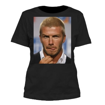 David Beckham Women's Cut T-Shirt