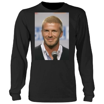 David Beckham Men's Heavy Long Sleeve TShirt