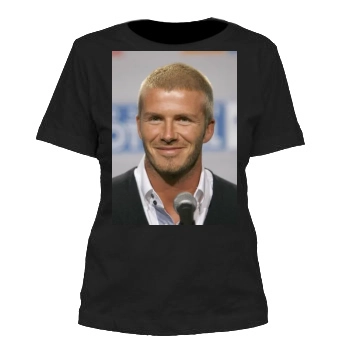 David Beckham Women's Cut T-Shirt