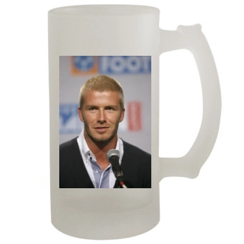 David Beckham 16oz Frosted Beer Stein