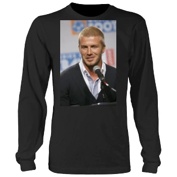 David Beckham Men's Heavy Long Sleeve TShirt