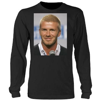 David Beckham Men's Heavy Long Sleeve TShirt