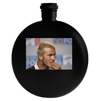 David Beckham Round Flask