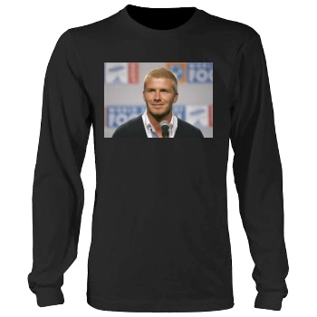 David Beckham Men's Heavy Long Sleeve TShirt