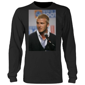 David Beckham Men's Heavy Long Sleeve TShirt