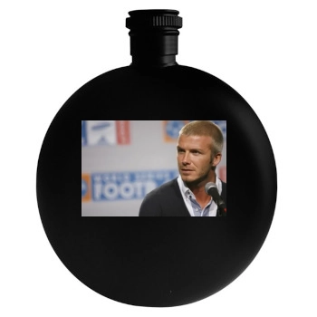 David Beckham Round Flask