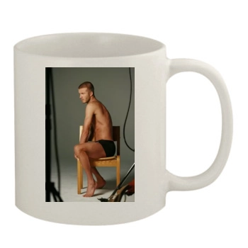 David Beckham 11oz White Mug