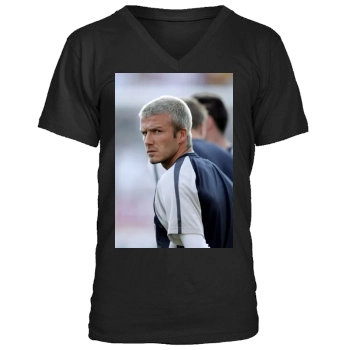 David Beckham Men's V-Neck T-Shirt