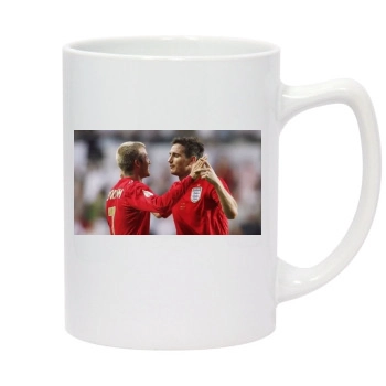 David Beckham 14oz White Statesman Mug