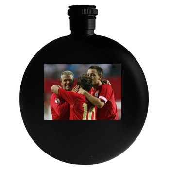 David Beckham Round Flask