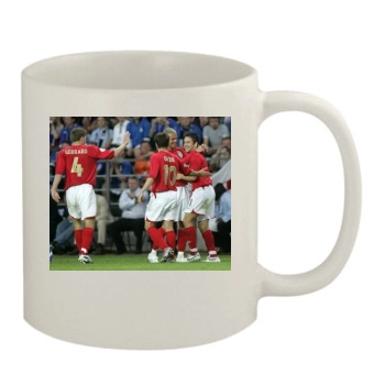 David Beckham 11oz White Mug