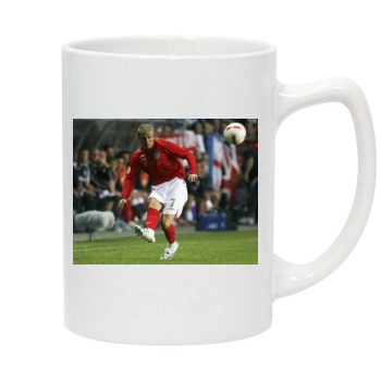 David Beckham 14oz White Statesman Mug