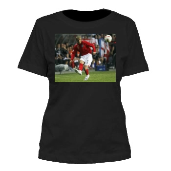 David Beckham Women's Cut T-Shirt