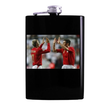 David Beckham Hip Flask