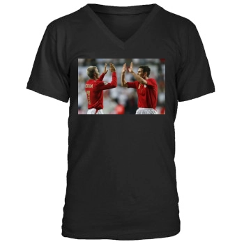 David Beckham Men's V-Neck T-Shirt