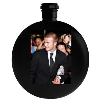 David Beckham Round Flask