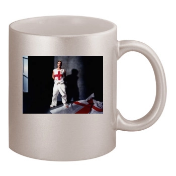 David Beckham 11oz Metallic Silver Mug