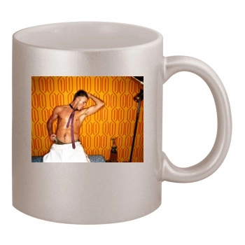 David Beckham 11oz Metallic Silver Mug