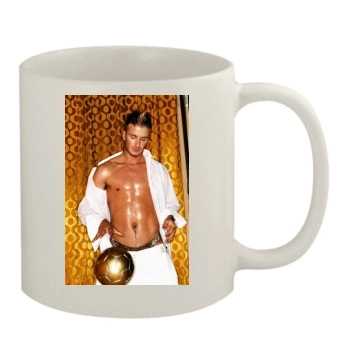 David Beckham 11oz White Mug