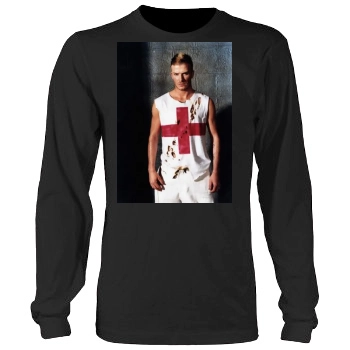 David Beckham Men's Heavy Long Sleeve TShirt