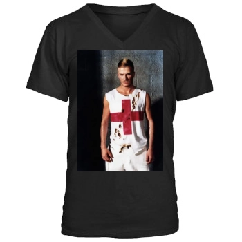 David Beckham Men's V-Neck T-Shirt