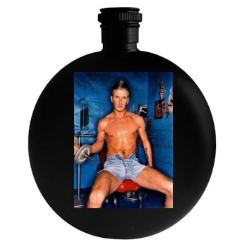 David Beckham Round Flask