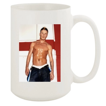 David Beckham 15oz White Mug