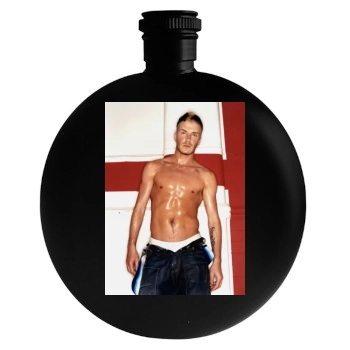 David Beckham Round Flask