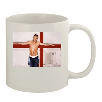 David Beckham 11oz White Mug