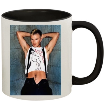 David Beckham 11oz Colored Inner & Handle Mug