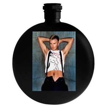 David Beckham Round Flask