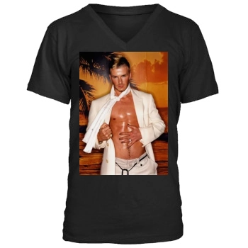 David Beckham Men's V-Neck T-Shirt