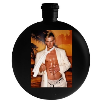 David Beckham Round Flask