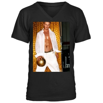 David Beckham Men's V-Neck T-Shirt